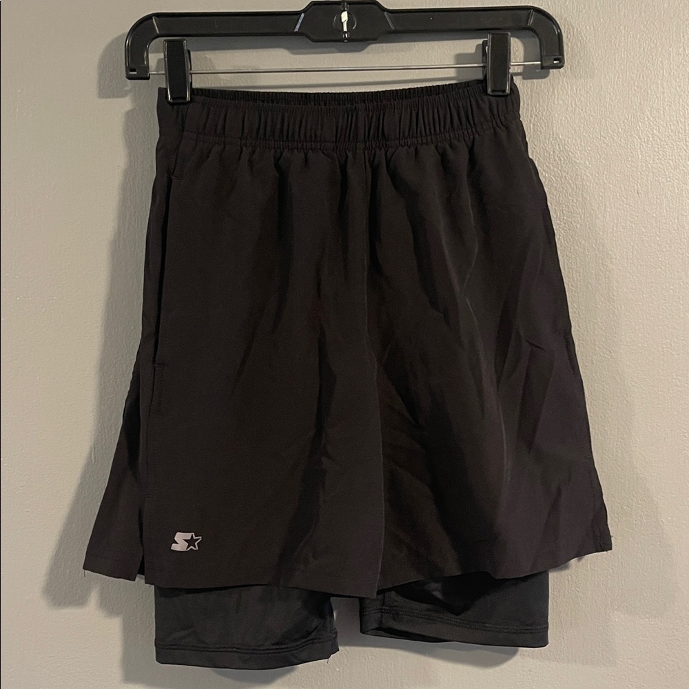 Starter Dri-Star Youth‎ Running Shorts With Back Zipper Sz M